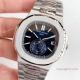 Swiss Grade 1 Patek Philippe Nautilus Cal.324 watch Stainless steel Blue Face (3)_th.jpg